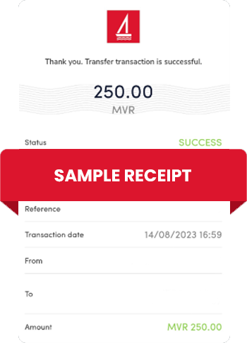 Sample Receipt